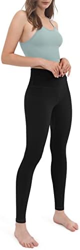 Obodos ženski poprečni struk joge gamaše sa unutrašnjim džepom, sportska teretana vježbanje pantalone -INam