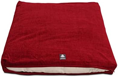 Buddha Groove hrđe-crveni Chenille Zafu Zabuton meditacijski jastuci, prodaje se pojedinačno