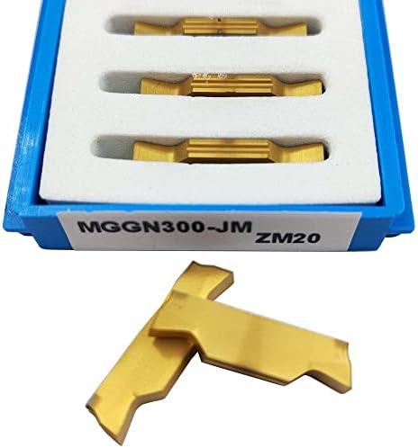 GBJ 10kom MGGN300-JM ZM20 karbidni umetci za žljebove sitni umeci za mlevenje karbidni obloženi kalajem