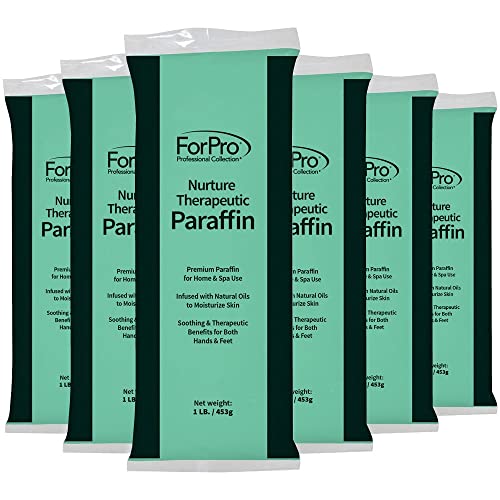 ForPro njegovati parafinski vosak Refill, Ostrvo spokoj, šest parafinskih blokova od 1 funte, nemasno, hidratantno